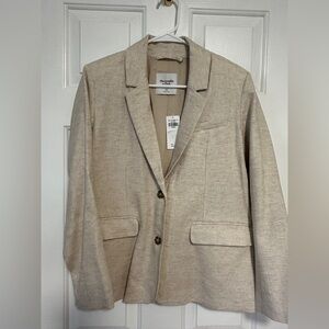 Abercrombie & Fitch Light Tan Blazer